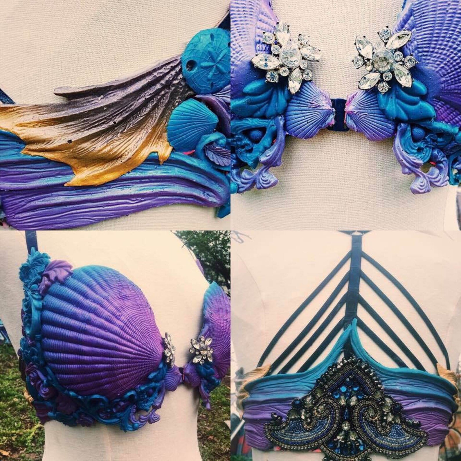 Custom Silicone Mermaid Bra image 0.