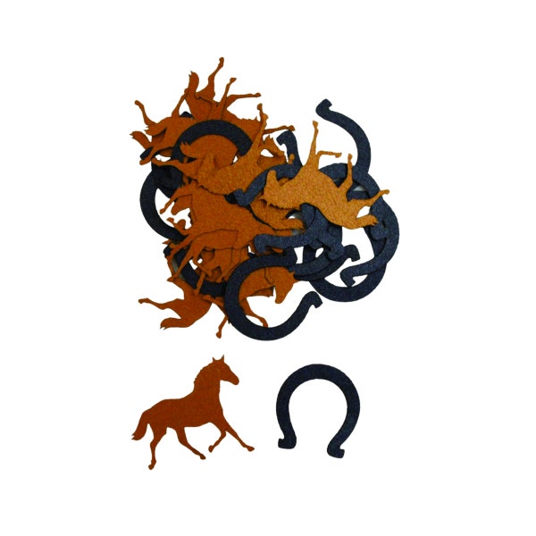 Horseshoe Confetti Etsy