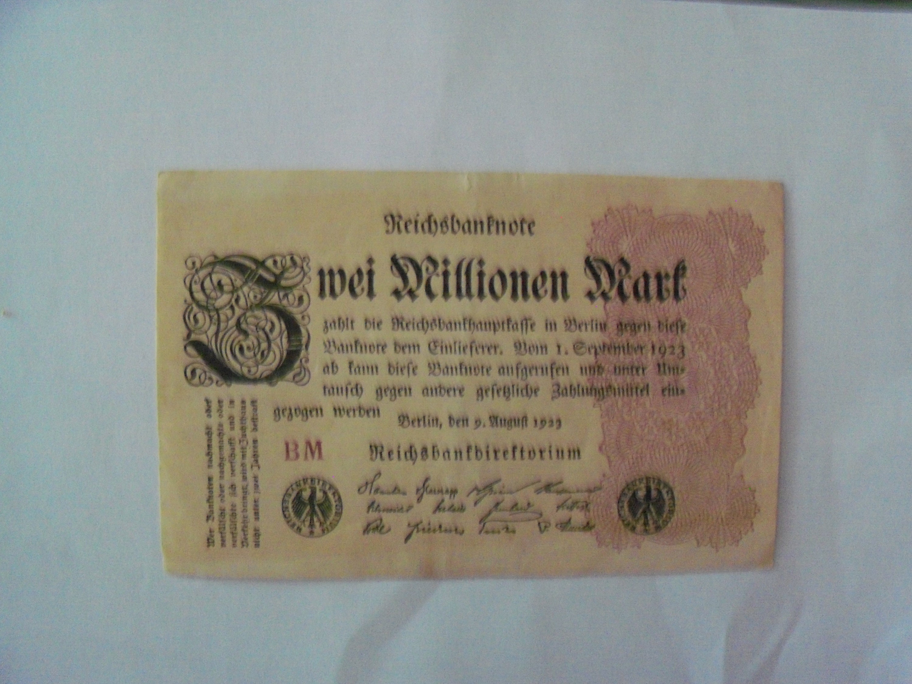 1923 German Mark - Etsy