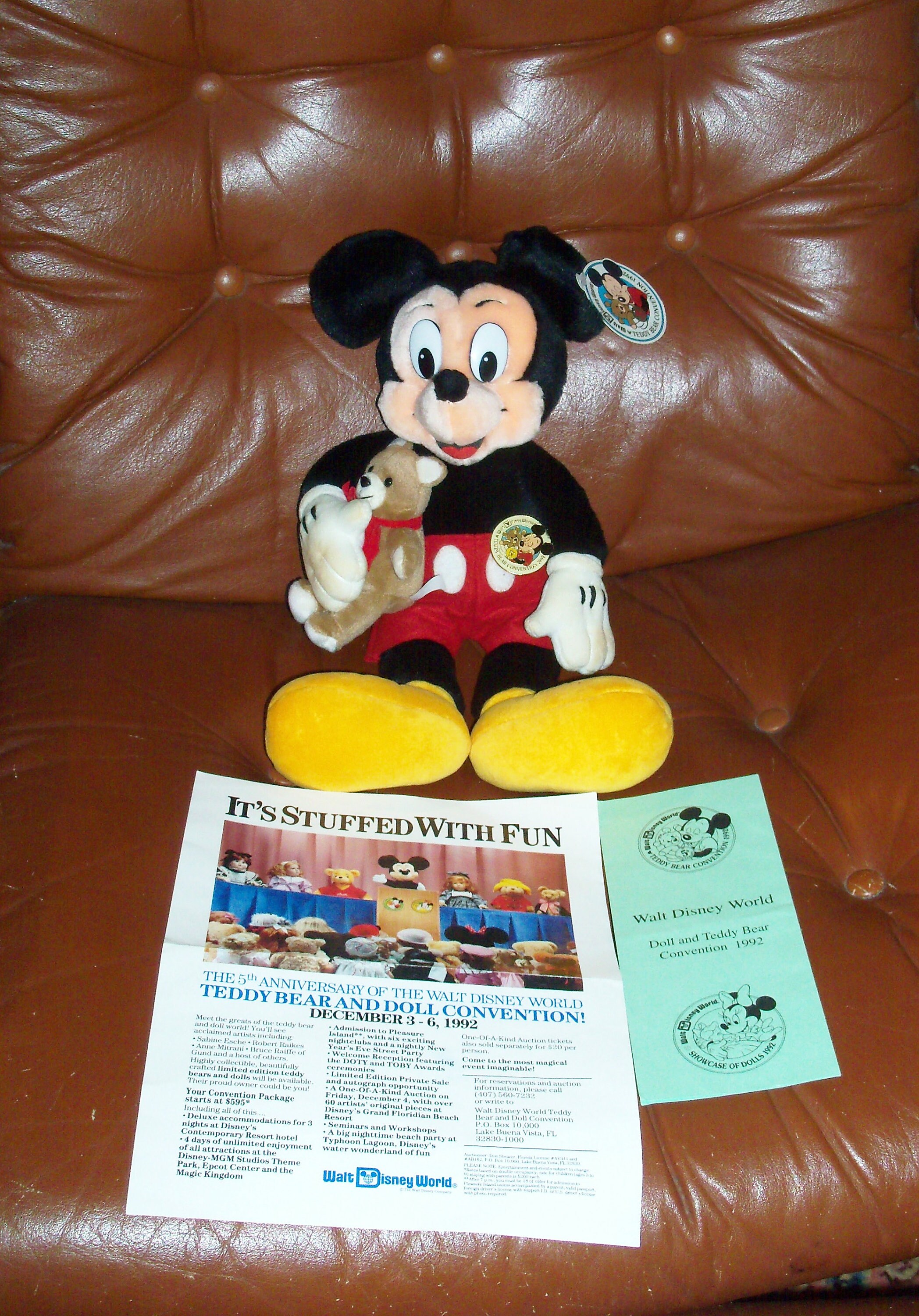 Applause Plush Mickey Mouse - Etsy