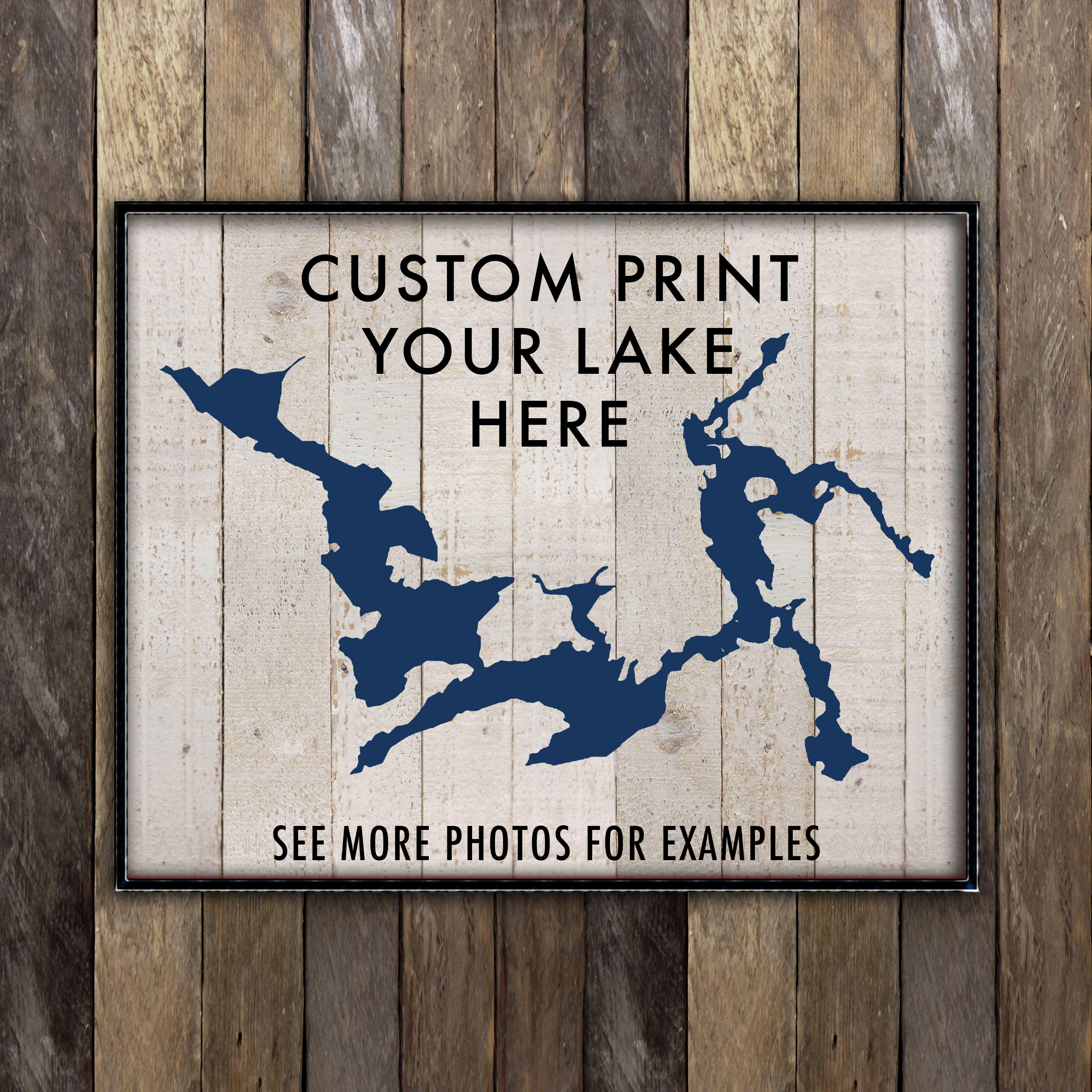 Custom Lake House Sign Lake House Decor Lake Life Print Etsy