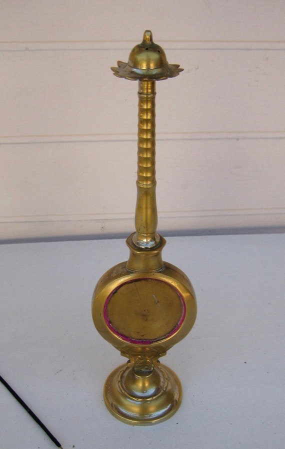 Antique Brass Vintage Incense Burner 12.25 Tall Tower Etsy