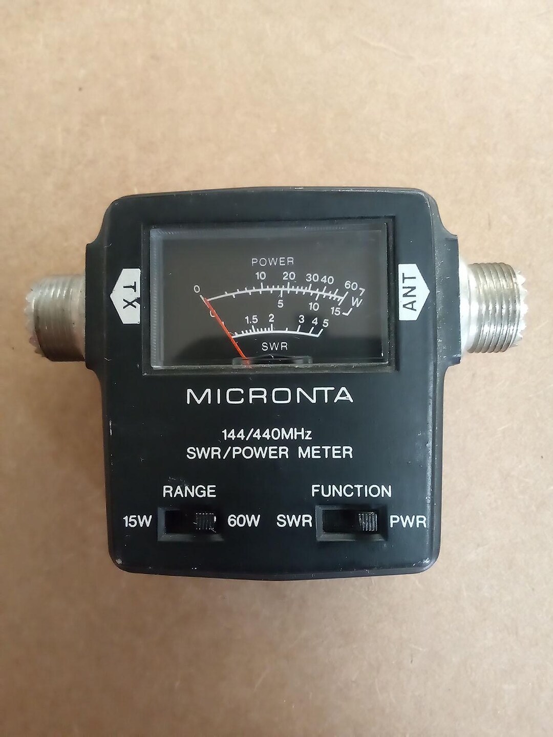 Micronta UHF/VHF 144/440 Mhz SWR Power Meter for Amateur Ham Radio 0 ...