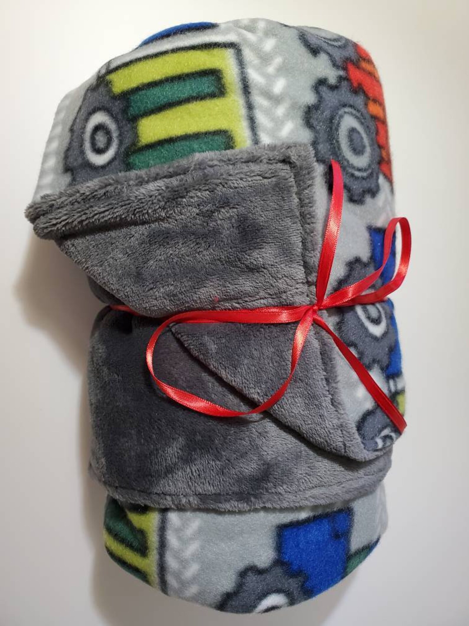 Truck Blanket Dump Truck Fleece Blanket Construction Truck Etsy