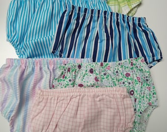 Cubrepañales para niños y niñas, ropa para bebés recién nacidos, hecha a mano en EE. UU.