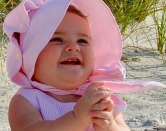 BONNET sun hat Baby Toddler Made in the USA