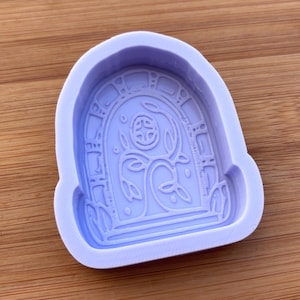 Cottage Door Silicone Mold, Food Safe Silicone Rubber Mould for resin polymer clay chocolate soap embed wax fondant candy jewelry making