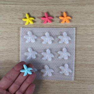 21mm Starfish Plastic Mold - food safe flexible plastic mould suitable for food and crafts