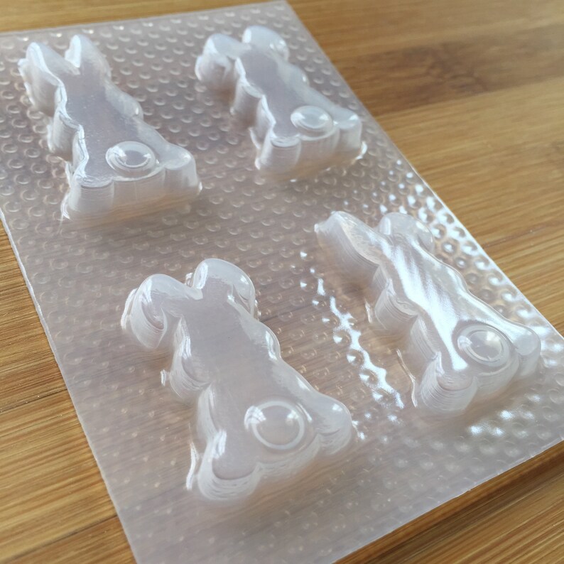 Easter Bunny Mold Resin Molds Rabbit Fondant Mould Bunny Etsy