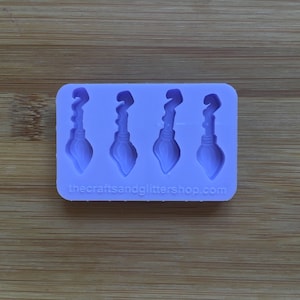 Magic Broom Silicone Mold, Food Safe Silicone Rubber Mould for resin polymer clay chocolate soap wax fondant candy jewelry making
