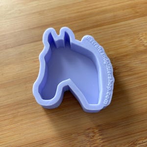 2.5 inch Horse Silicone Mold, Food Safe Silicone Rubber Mould for resin polymer clay chocolate soap embed wax fondant candy jewelry making