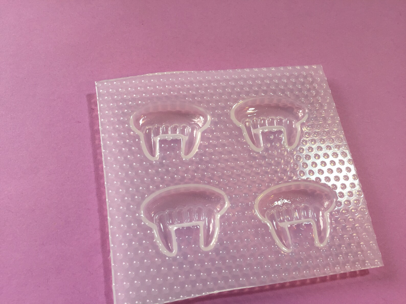 Vampire Teeth Plastic Mold Resin Molds Resin Mould UV Etsy