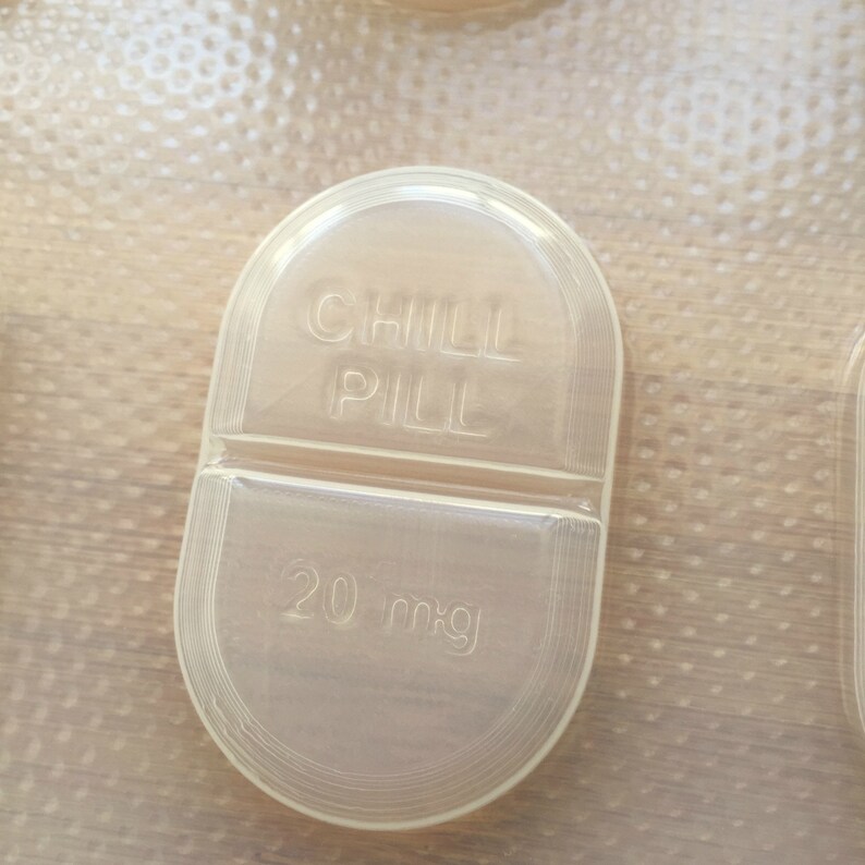0.7 oz Chill Pill Plastic Mold resin mould epoxy casting Etsy