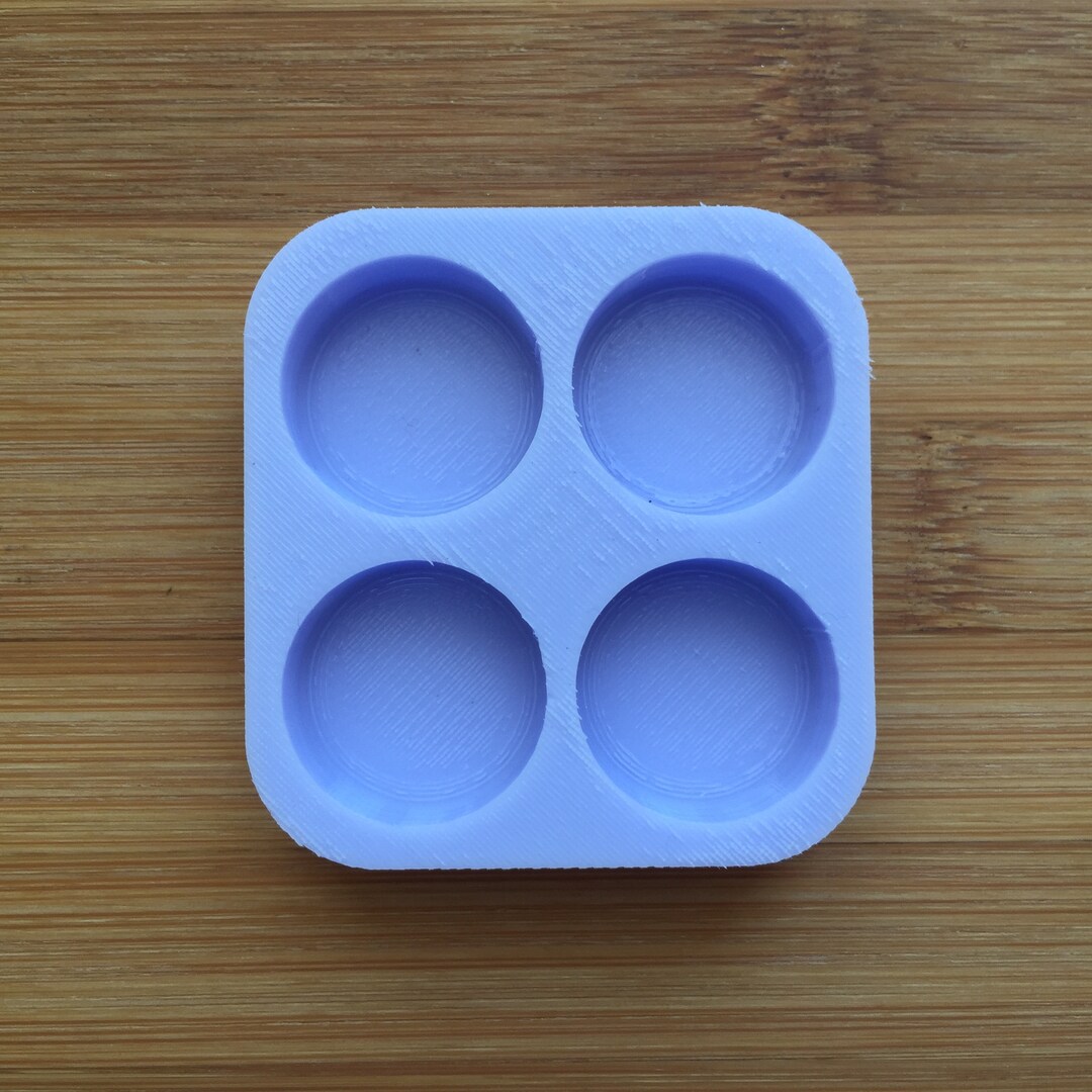 2 Cm Circle Silicone Mold, Food Safe Silicone Rubber for Resin Polymer