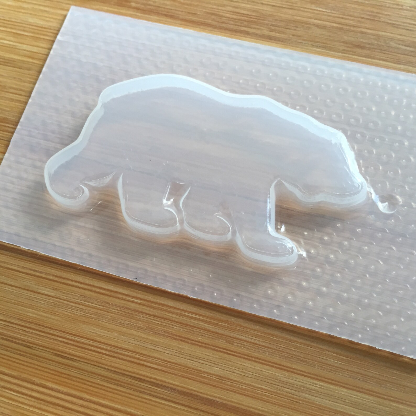 Polar Bear Plastic Mold Resin Mold Molds for Resin Supplies Etsy