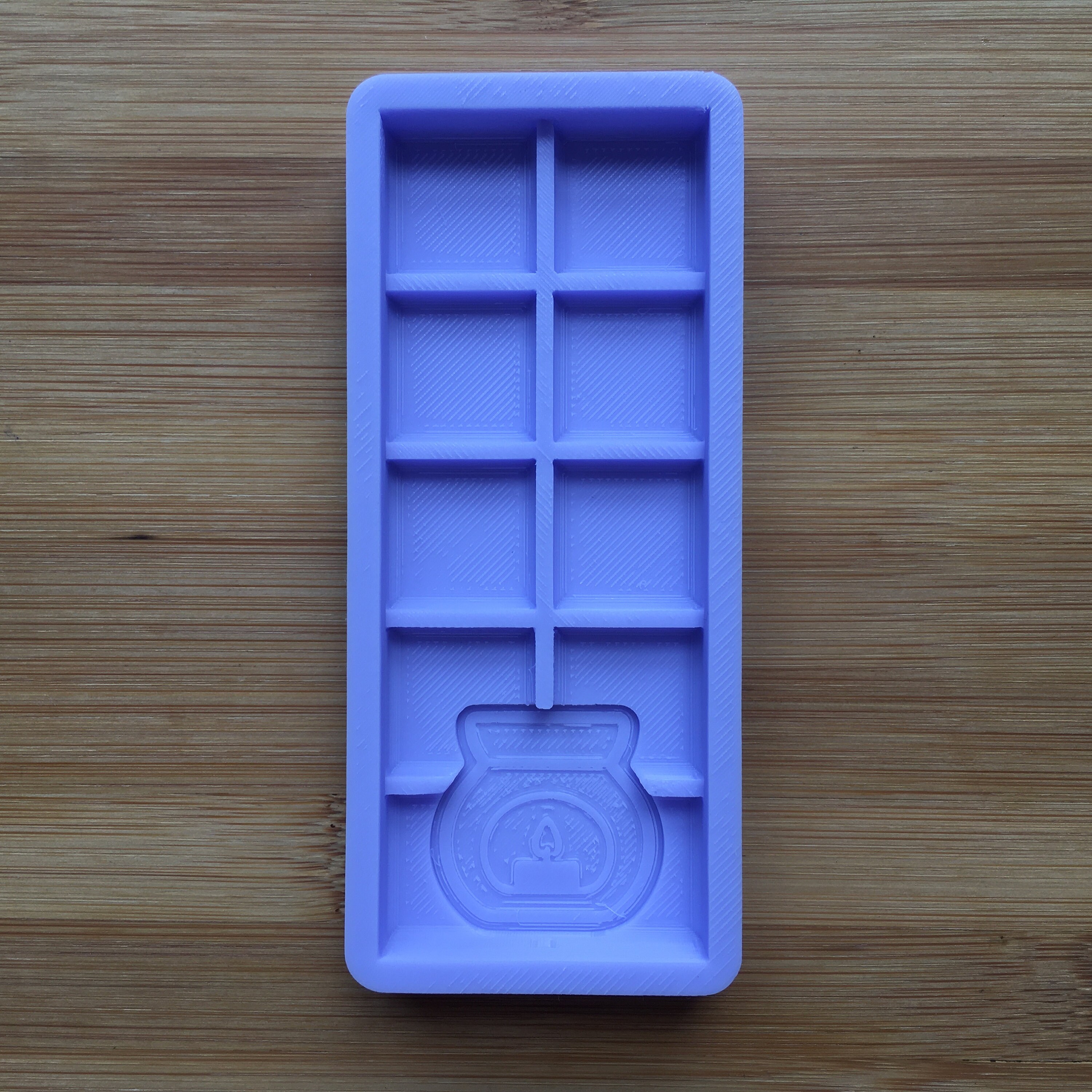 CLEANING PRODUCTS HOUSEKEEPING SNAP BAR SILICONE MOULD FOR WAX MELTS RESIN  CHOCO