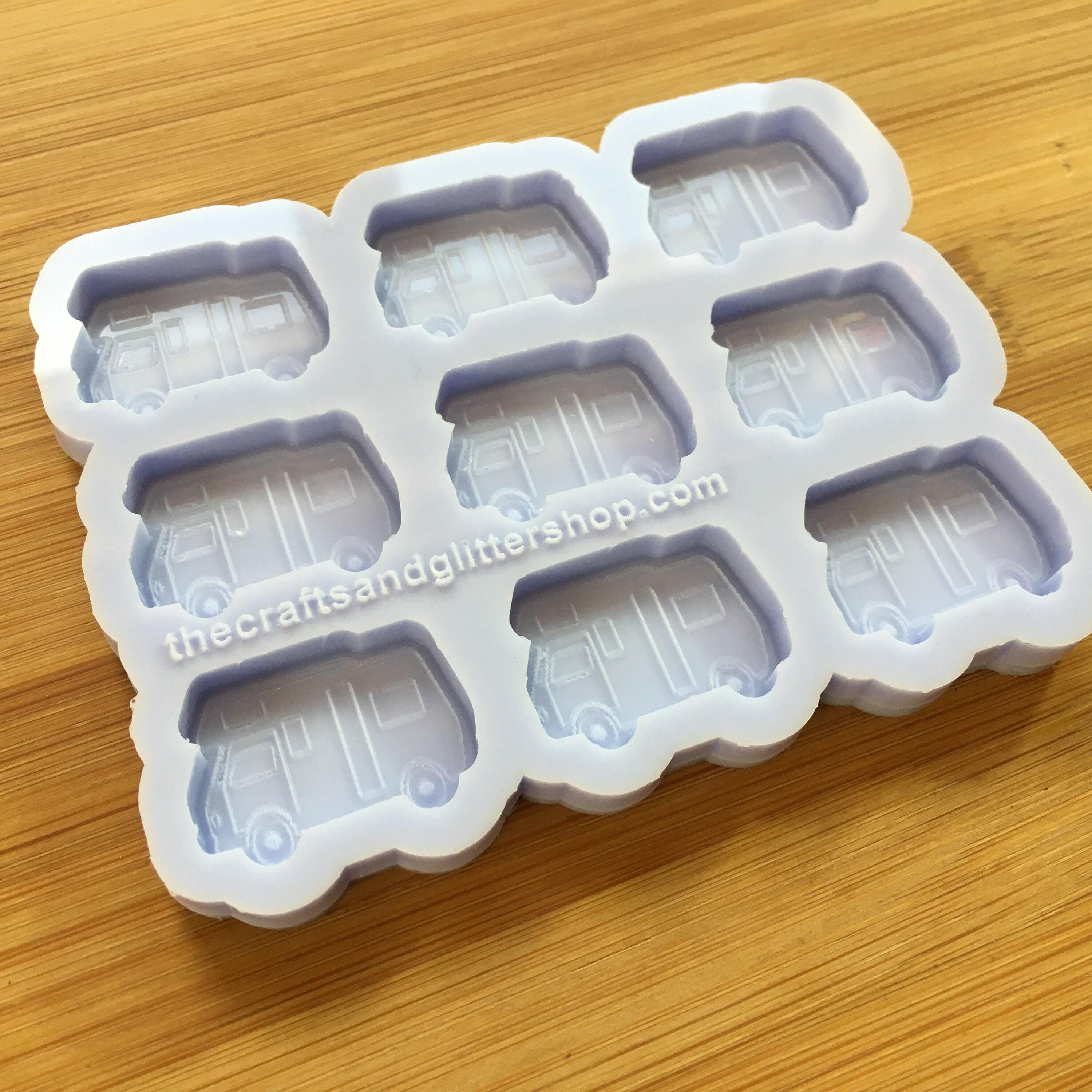 FUNSHOWCASE - Stampi in silicone per fondente spaventoso scherzo, insetti, pipistrello serpente, decorazioni per torte, topper per cupcake, resina epossidica, argilla polimerica, 10 pezzi