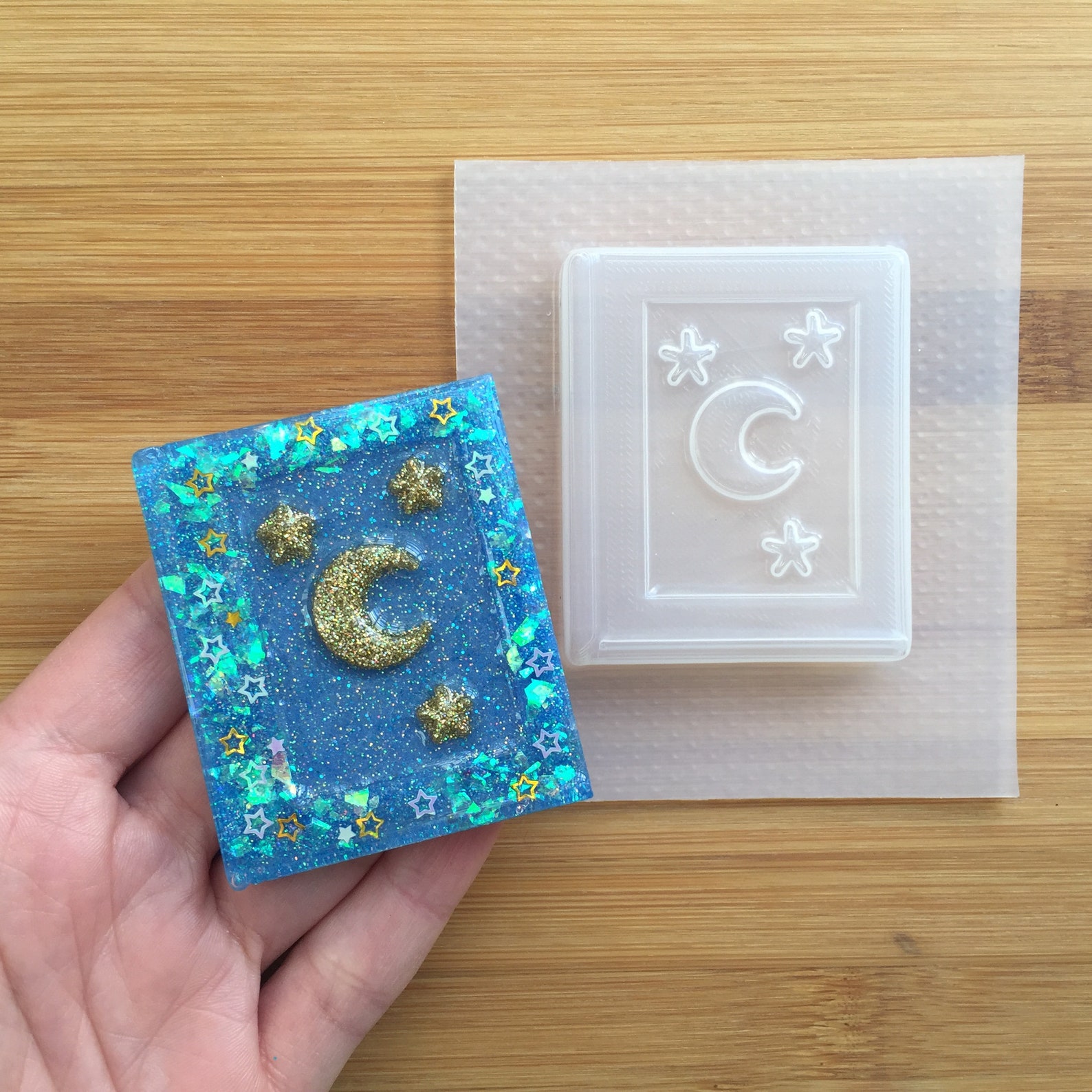 Reading Book Plastic Mold Resin Mold Molds for Resin Etsy