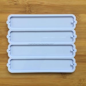 Bookmark Silicone Mold, Food Safe Silicone Rubber Mould for epoxy resin