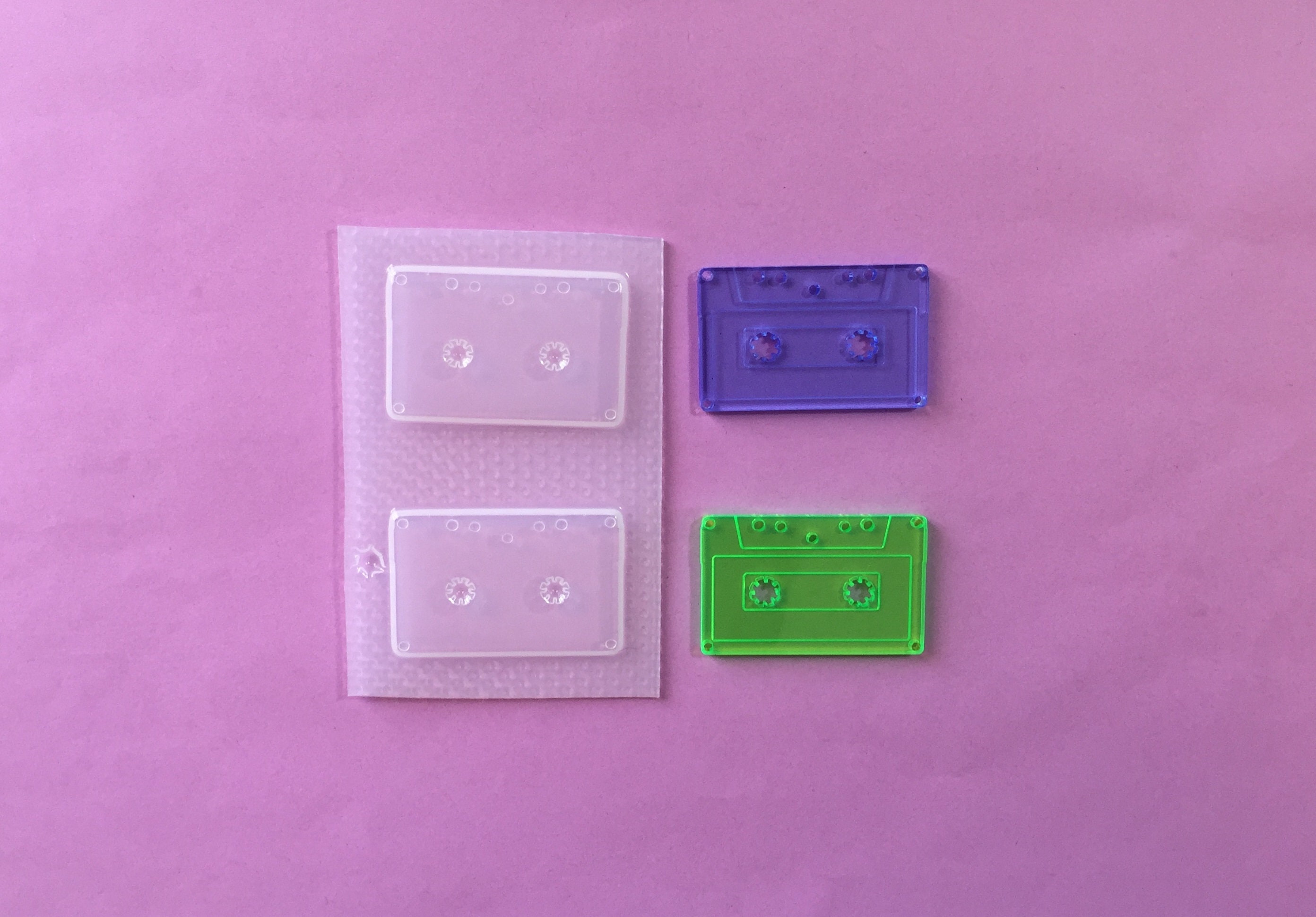 Cassette Tape Resin Mold Flexible Plastic Mold Radio Tape Etsy