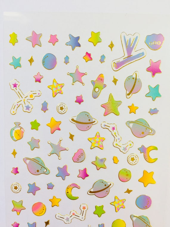 The Planets Sticker Sheet The Planets Sticker Sheet