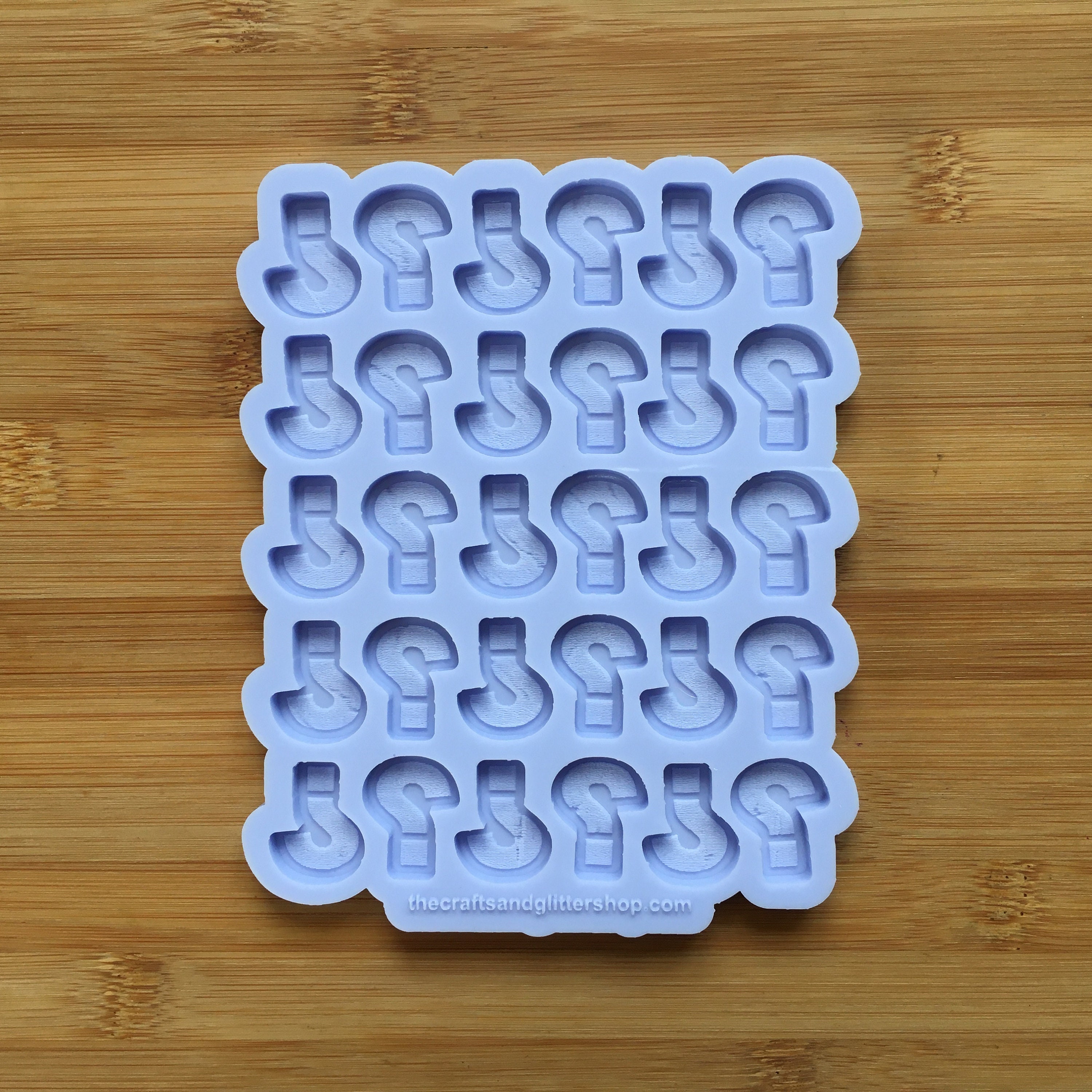 Large Chocolate Drop Candle 1 Cavity Silicone Mold 7008
