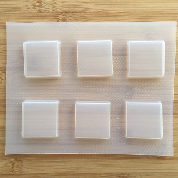 4cm Square Plastic Mold, Resin Mold, Supplies Mould, UV Epoxy