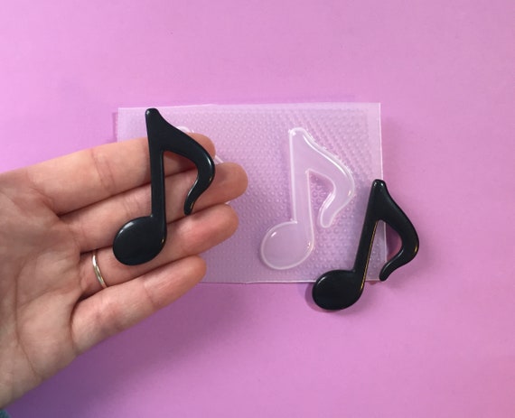 pmc mold Music Word /& Music Notes silicone flexible mold fondant mold resin mold food mold jewelry mold