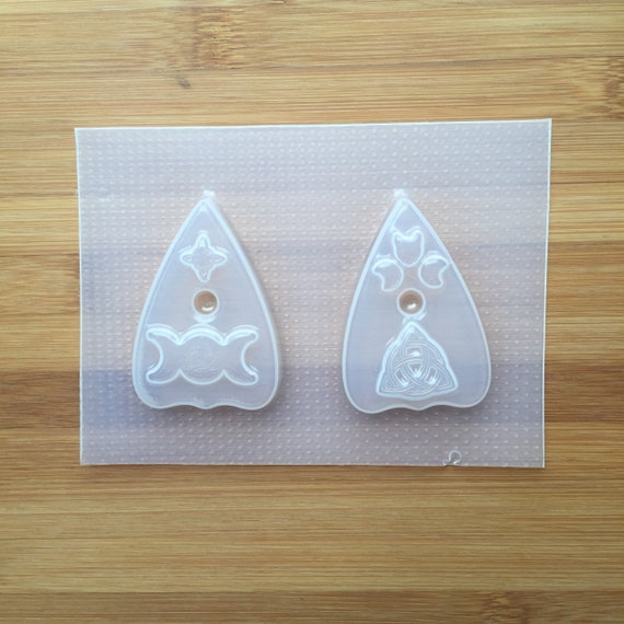 Ouija Planchette Silicone Mold Resin Jewelry Making Mould Epoxy Pendant DIY Tool