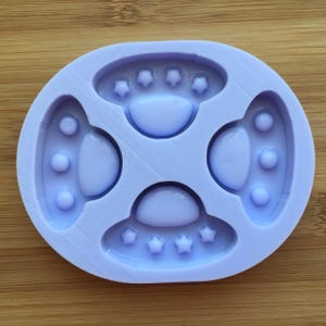 UFO Spaceship Silicone Mold, Food Safe Silicone Rubber Mould for resin polymer clay chocolate soap wax melt fondant candy jewelry making