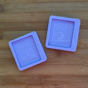 My Spell Book Silicone Mold, Food Safe Silicone Rubber Mould for resin polymer clay chocolate soap wax fondant candy jewelry making