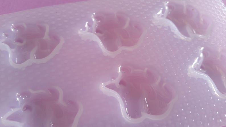 Unicorn Resin Mold, UV resin molds, resin mould, resin supplies, unicorn chocolate mold, unicorn head mold image 5