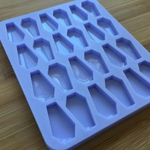 1&quot; Coffin Silicone Mold, Food Safe Silicone Rubber Mould for resin polymer clay chocolate soap wax fondant candy jewelry making pendant inch