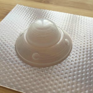 3D UFO Plastic Mold - resin mould, epoxy casting, jewelry, food chocolate candy, cake soap embed decoration, flexible jello ice cube alien