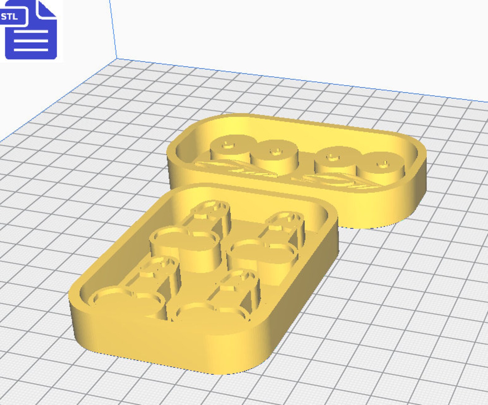 Boobs Vagina Penis Mold Tray STL File for 3D Printing FILE - Etsy UK
