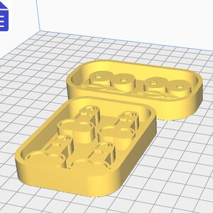 Boobs Vagina Penis Mold Tray STL File for 3D Printing FILE ONLY to Make ...