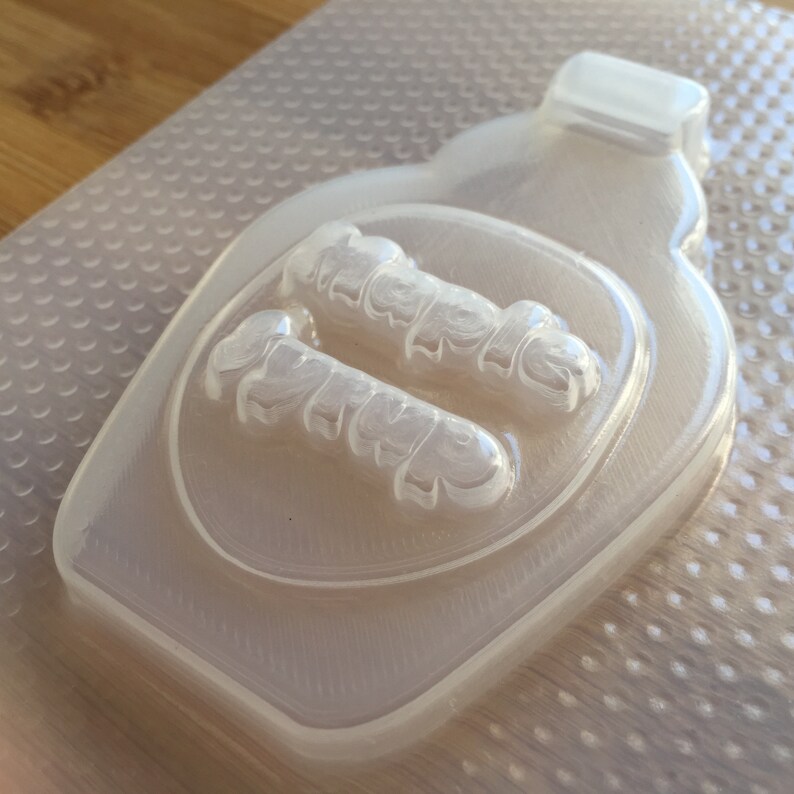 Maple Syrup Bottle Plastic Mold Resin Mold Molds for Resin Etsy
