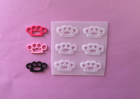 Small Brass Knuckles Plastic Mold