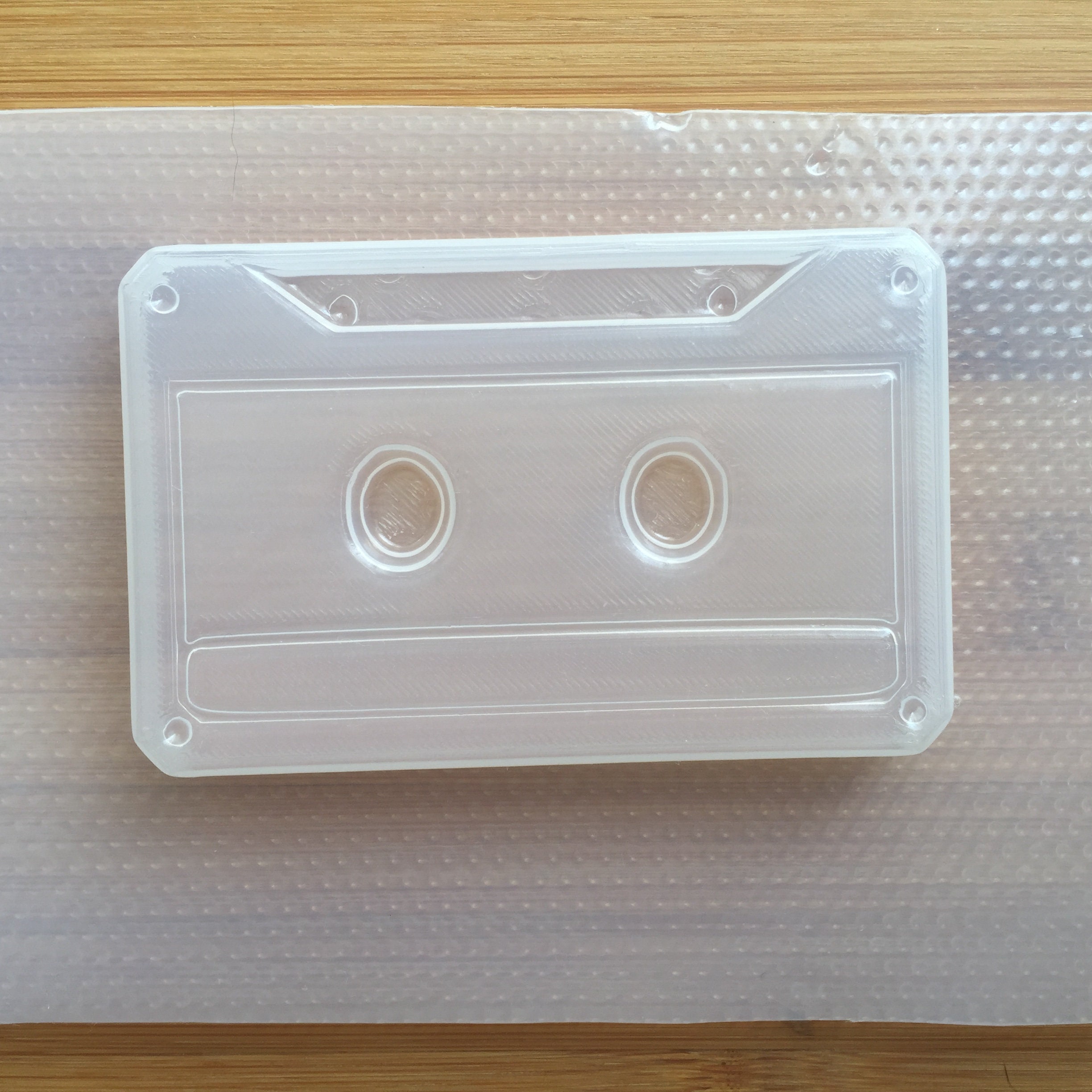 Cassette tape trinket tray mold