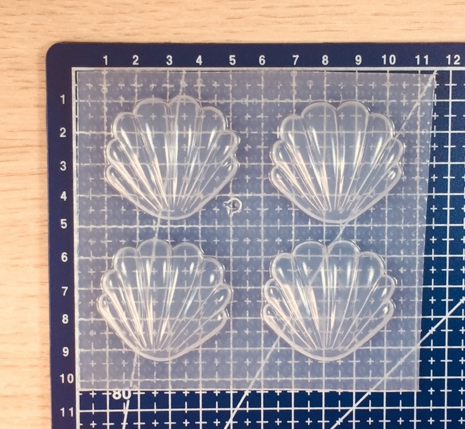 Large Bubble Seashell Resin Mold Flexible Plastic Molds Etsy UK