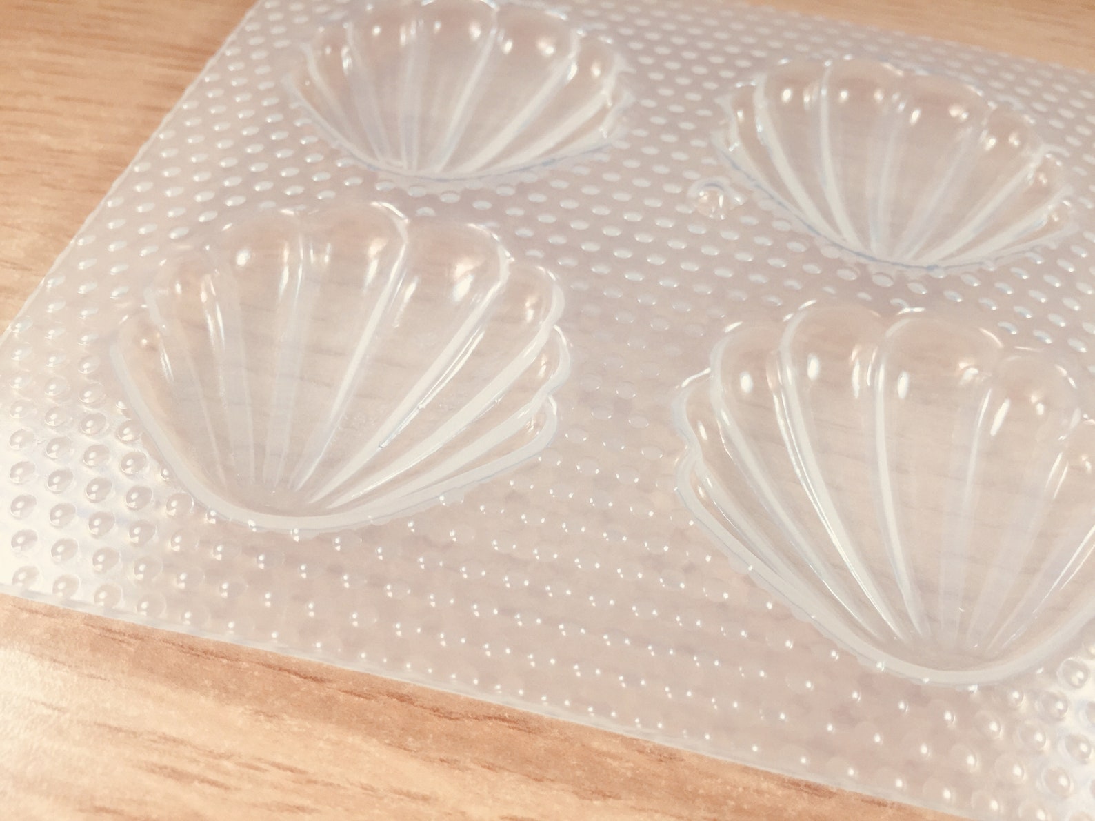 Large Bubble Seashell Resin Mold Flexible Plastic Molds Etsy UK