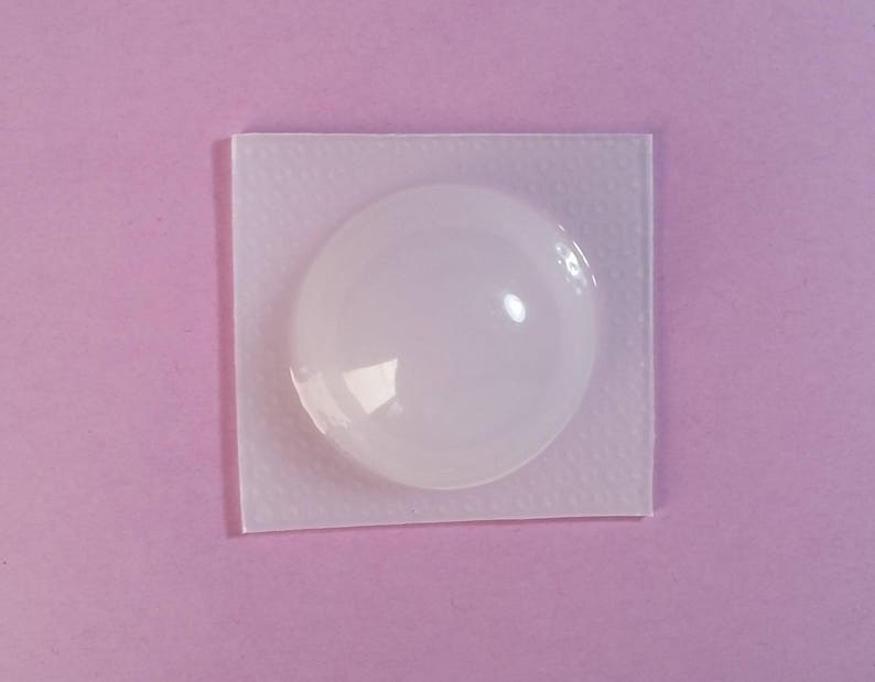 Half Sphere Flexible Plastic Resin Mold Semi Sphere Etsy