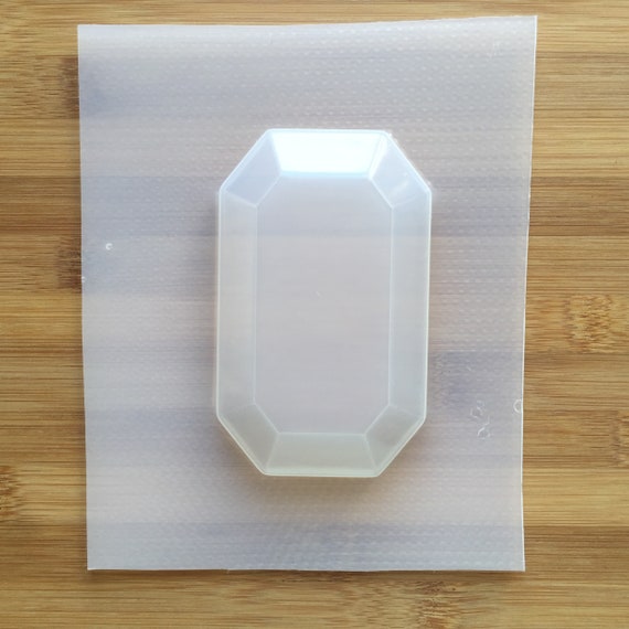 Rectangle Gem Plastic Mold, Resin Mold, Molds for Resin, Supplies Mould, UV  Epoxy, Chocolate Fondant Soap Candle Wax Melt Gemstone Diamond 