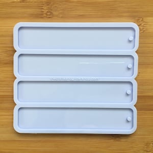5.1 inch Bookmark Silicone Mold, Food Safe Silicone Rubber Mould for epoxy resin