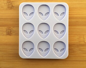 1" Alien Head Silicone Mold