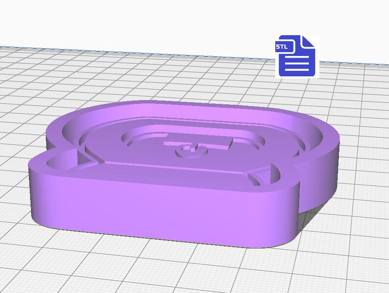 Wax Burner Mold Housing STL File for 3D Printing FILE ONLY Etsy