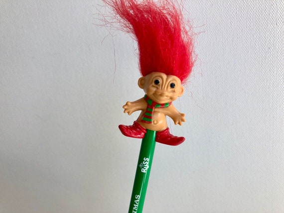 pencil troll dolls