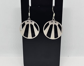 Awen Earrings with Sterling Silver Hooks