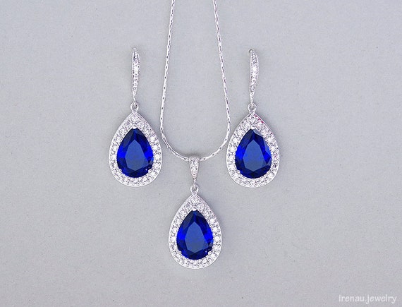 wholesale fashion women luxury sapphire jewelry| Alibaba.com
