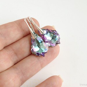 Vitrail Light Crystal Earrings main image 1